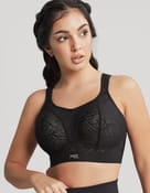 Biustonosz sportowy bezfiszbinowy z koronką Panache - 0