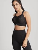 Biustonosz sportowy bezfiszbinowy z koronką Panache - 2