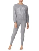 Piżama recycled stretch fleece & legging set DKNY - 0