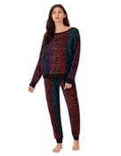 Piżama cozy jersey folded & jogger sleep set DKNY - 5