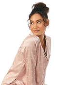 Piżama satin notch & pant sleep set DKNY - 1