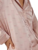 Piżama satin notch & pant sleep set DKNY - 4