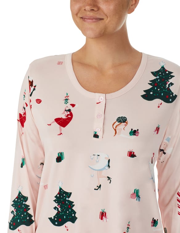 Piżama brushes jersey set Kate Spade