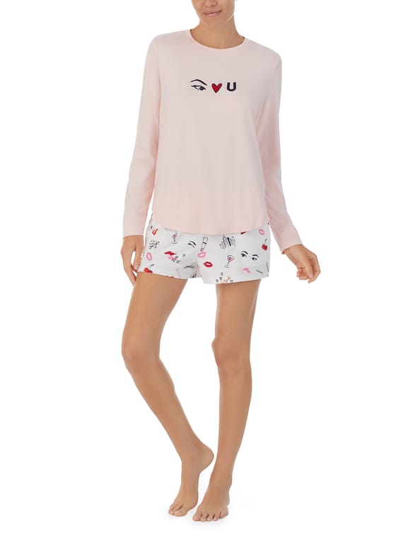 Piżama brushed knit set Kate Spade