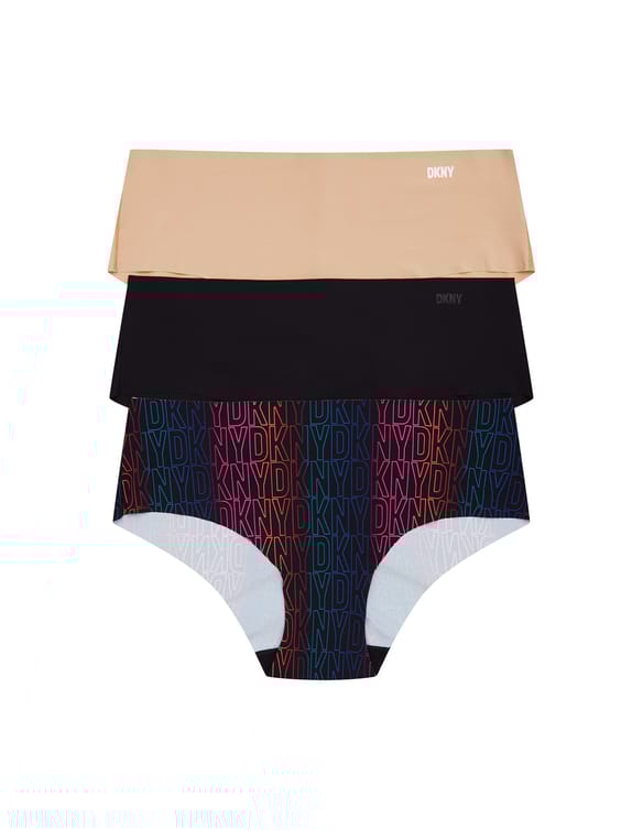 Majtki cut anywhere (trzypak) DKNY