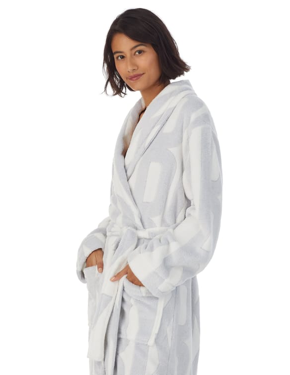 Szlafrok chenille folded DKNY