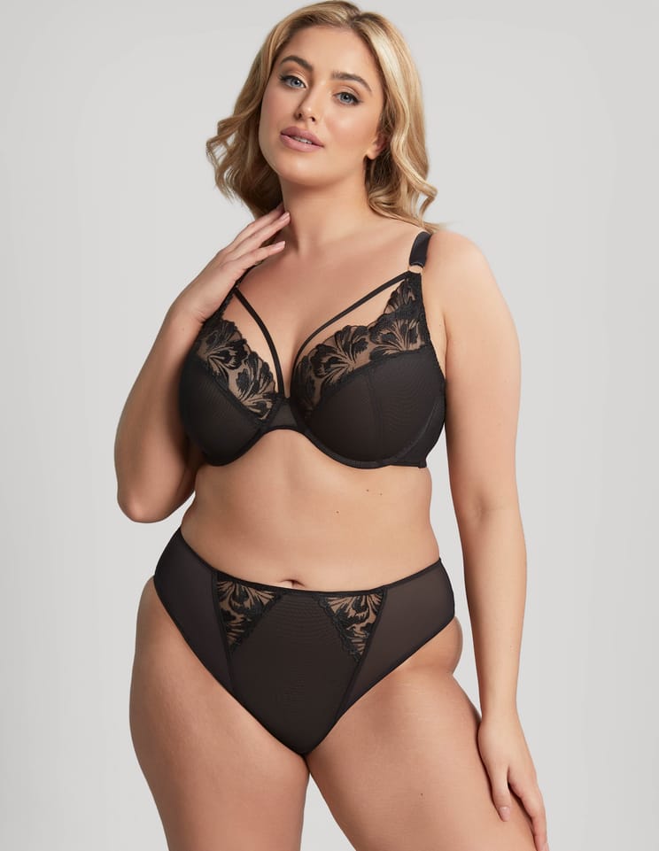 Majtki z wysokim stanem jaida Panache - 0