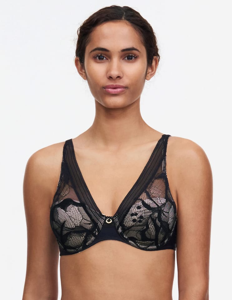 Biustonosz plunge true lace Chantelle - 0