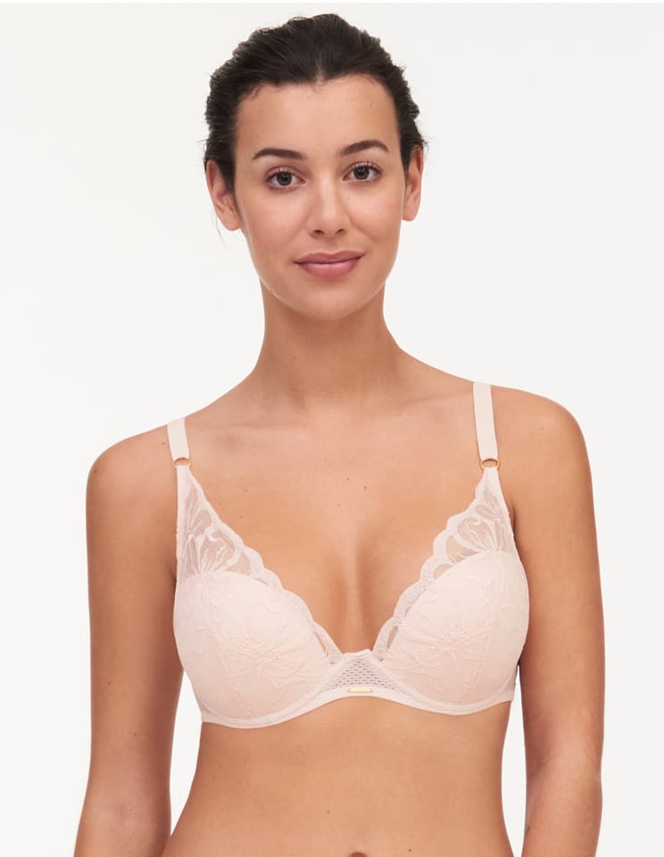 Biustonosz plunge fleurs Chantelle - 0
