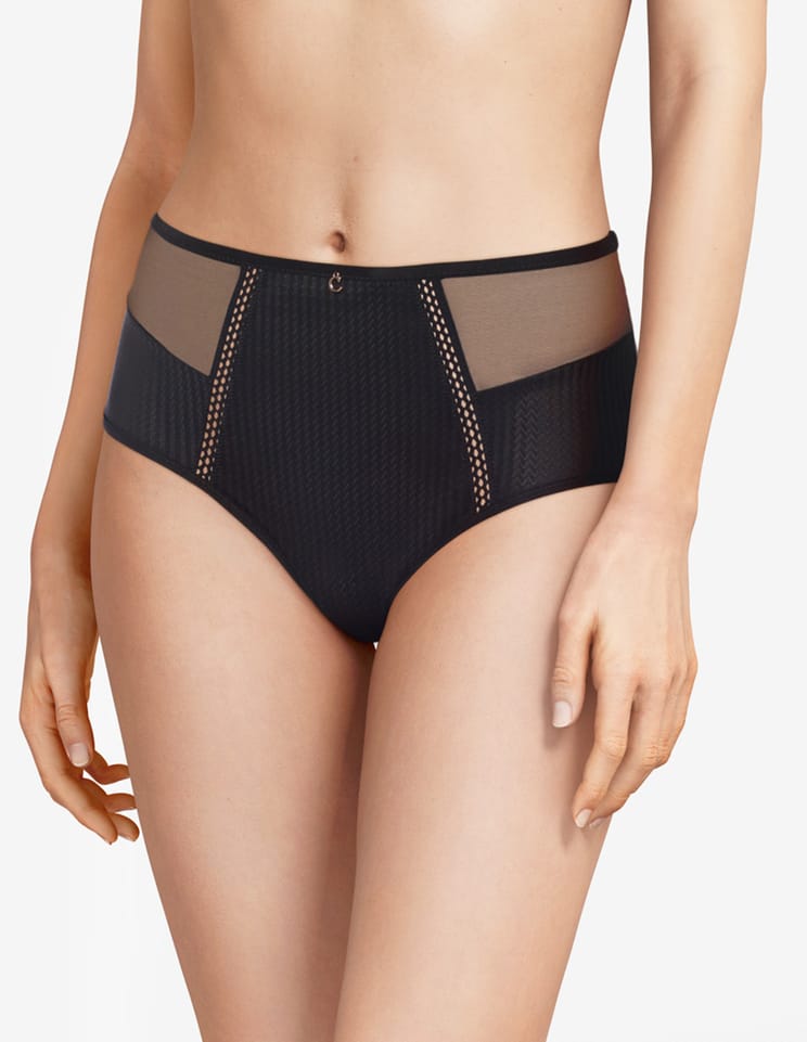 Majtki z wysokim stanem chic essential Chantelle - 0