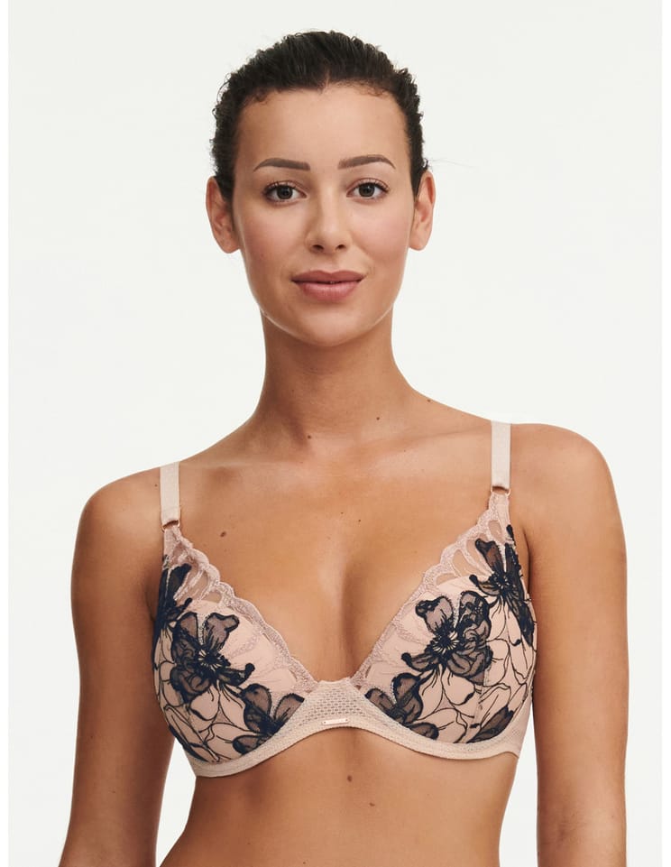 Biustonosz Plunge Fleurs Signature Chantelle - 0