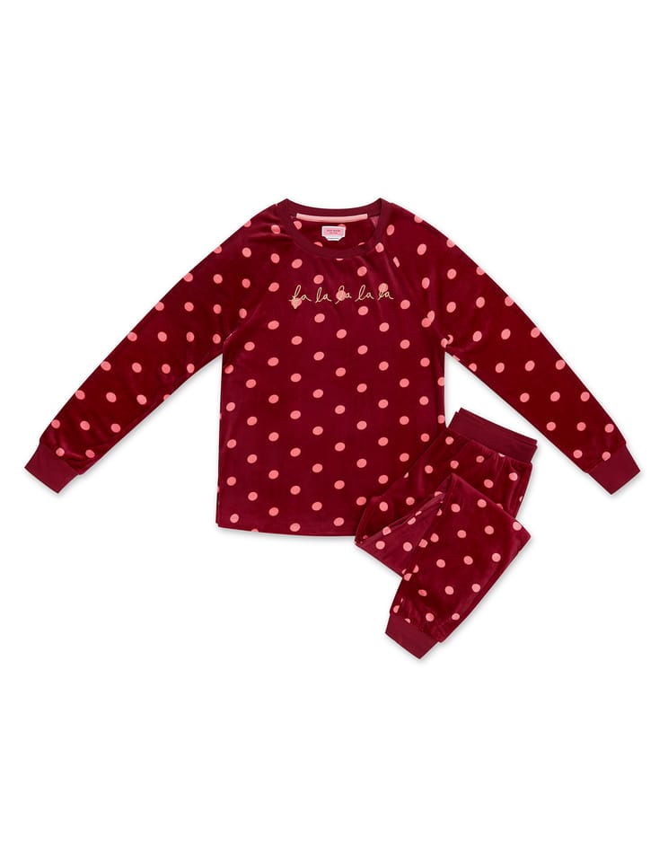 Piżama stretch velour set Kate Spade - 0