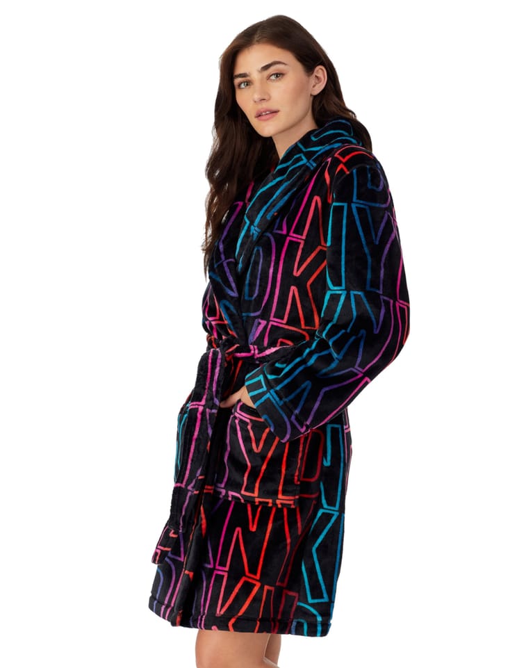 Szlafrok chenille folded DKNY - 0